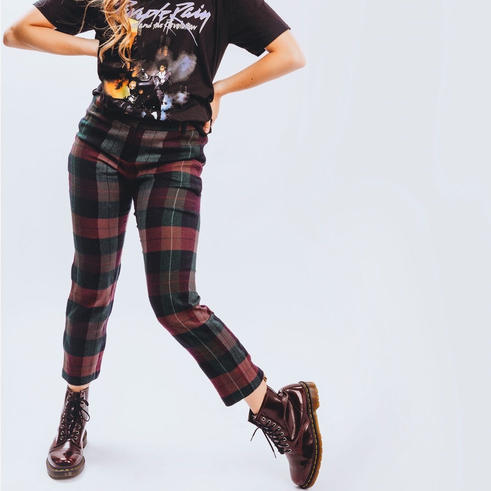 THEORY Women’s Plaid Pants